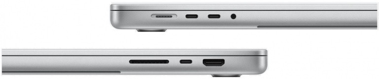 Ноутбук Apple MacBook Pro 16"/2023/16-core Apple M3 Max chip 40-core GPU/48GB/1TB SSD, MUW73_RUSG, Silver