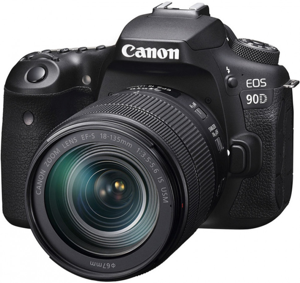 Цифровой зеркальный фотоаппарат Canon EOS 90D kit 18-135 IS USM