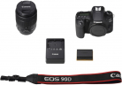 Цифровой зеркальный фотоаппарат Canon EOS 90D kit 18-135 IS USM