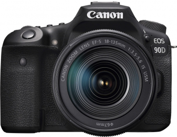 Цифровой зеркальный фотоаппарат Canon EOS 90D kit 18-135 IS USM