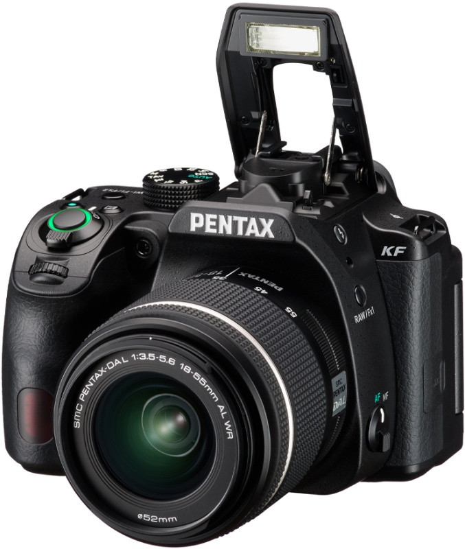 Цифровой зеркальный фотоаппарат Pentax KF Kit DA 18-55 WR black