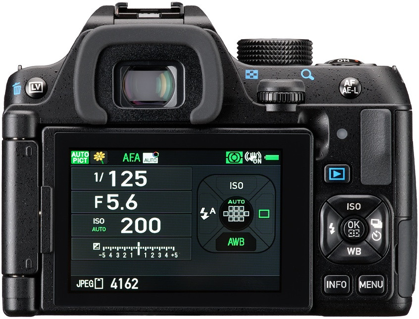 Цифровой зеркальный фотоаппарат Pentax KF Kit DA 18-55 WR black