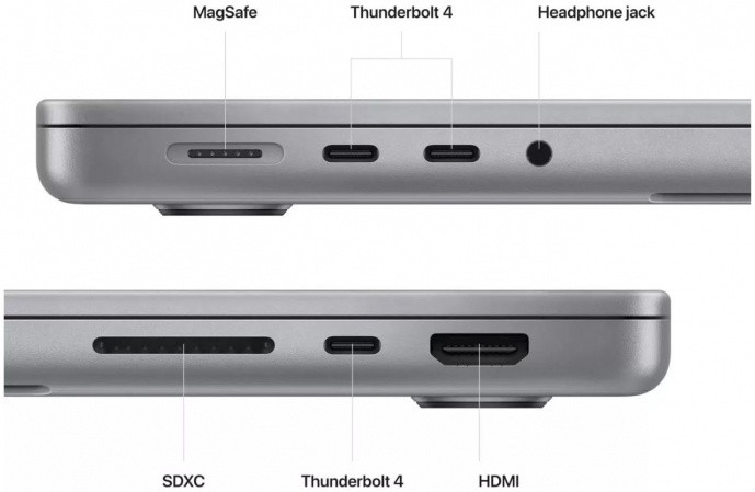 Ноутбук Apple MacBook Pro 14"/2023/12-core Apple M2 Max chip 30-core GPU/32GB/1TB SSD, MPHG3C/A, Space Grey