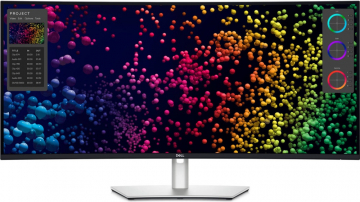 Монитор Dell UltraSharp U4025QW 40" черный/серебряный