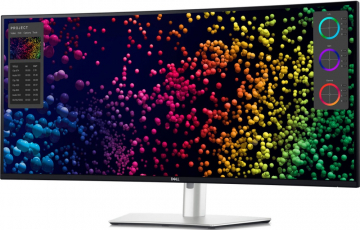 Монитор Dell UltraSharp U4025QW 40" черный/серебряный