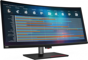 Монитор Lenovo ThinkVision P40w-20 39.7" Black