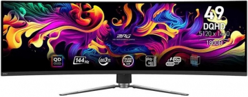 Монитор 49" MSI MPG 491CQP черный (9S6-3FA84T-010)