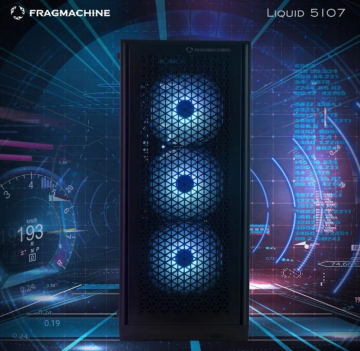 Компьютер FragMachine Liquid 5107 (Core i5-13400F 2.5 ГГц, 32 Гб, SSD 1024 Мб, GeForce RTX4070 - 12Гб, NoOS)